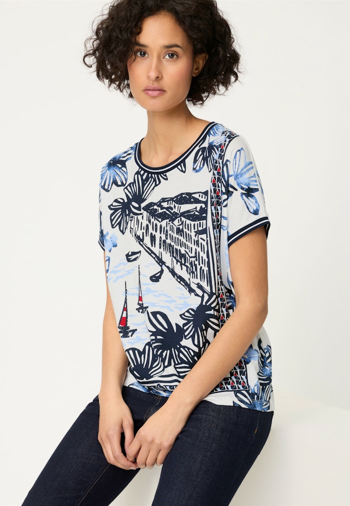 Olsen Damen T-Shirts  Ink Blue
