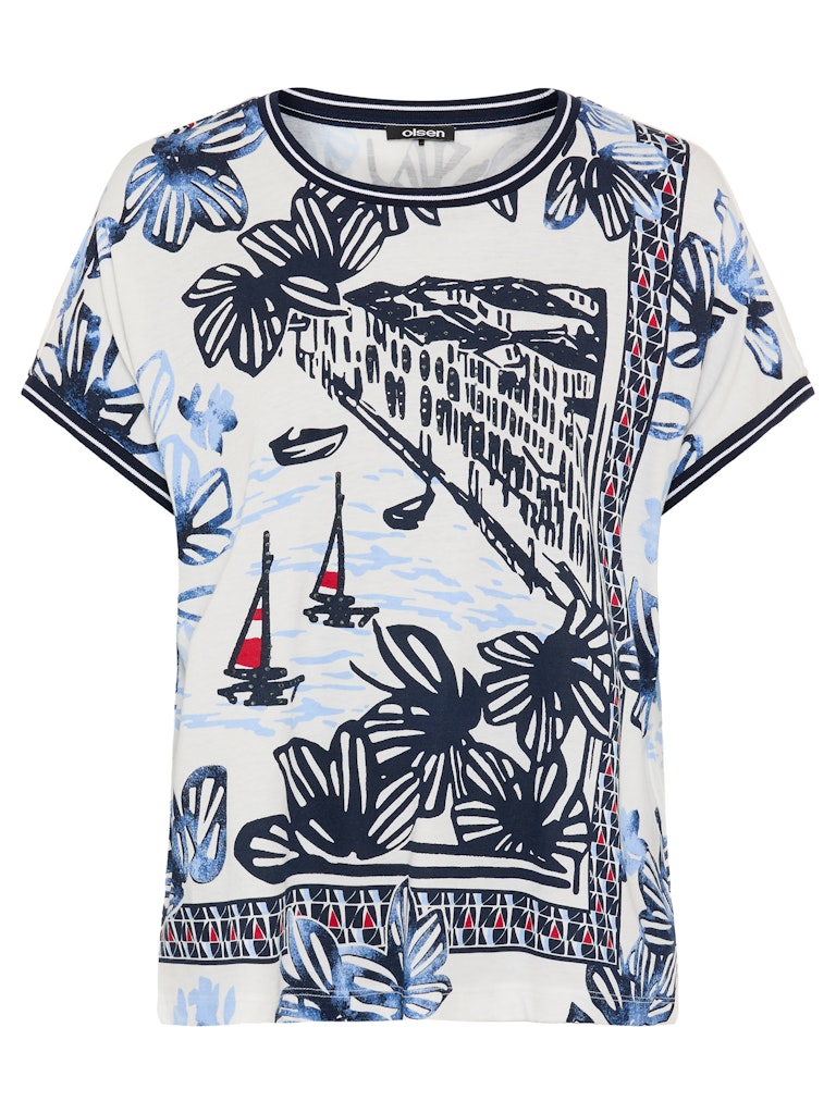 Olsen Damen T-Shirts  Ink Blue