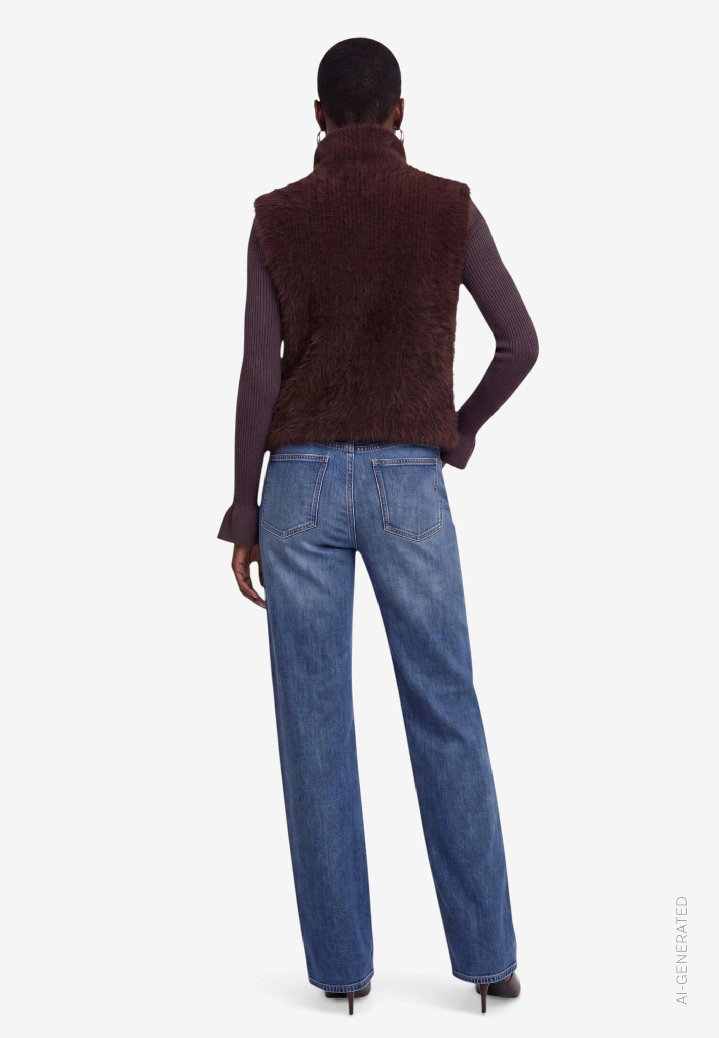 Zero Damen Pullover Chocolate Plum