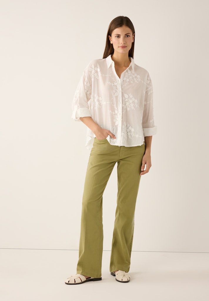 More & More Damen Blusen Off White