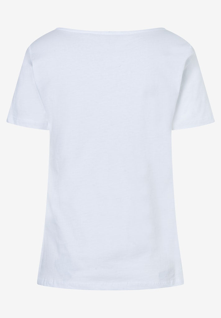 More & More Damen T-Shirts  White