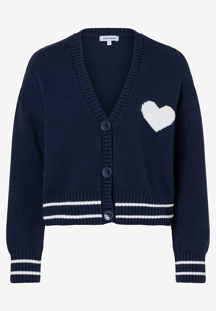 More & More Damen Strickjacken  Classic Bl