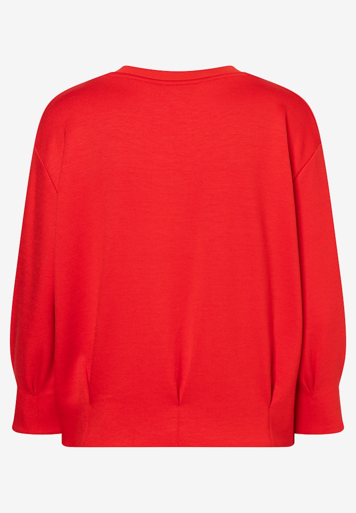 More & More Damen Sweatshirts  Tulip Red