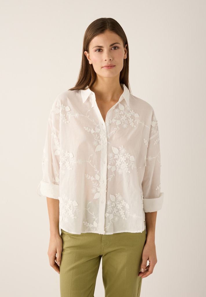 More & More Damen Blusen  Off White