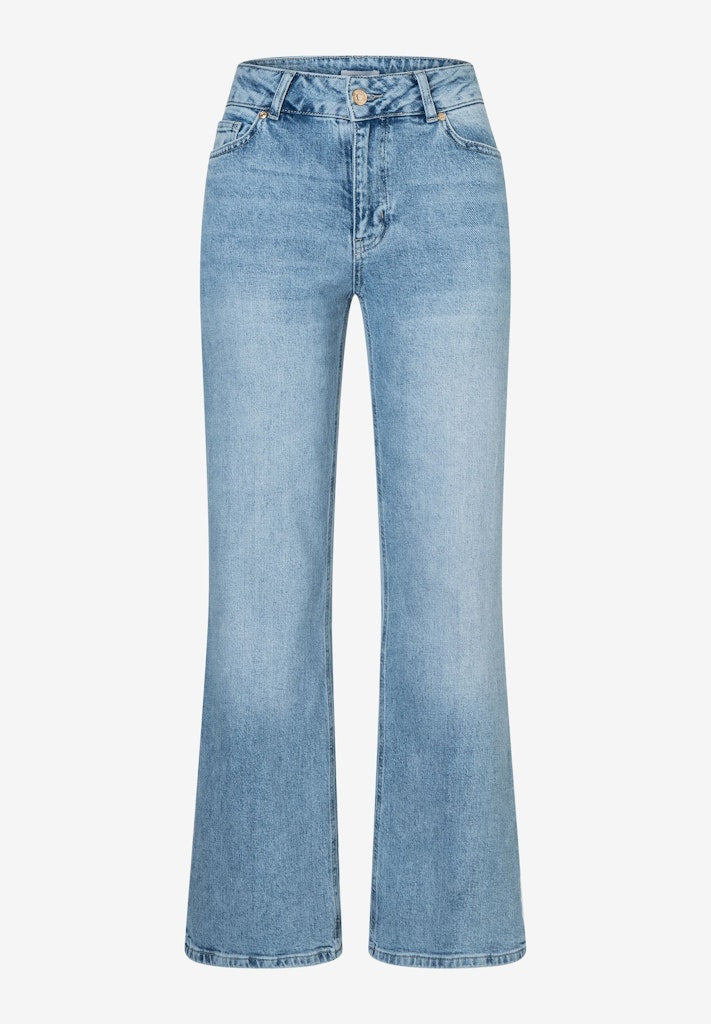 More & More Damen Jeans  Light Blue