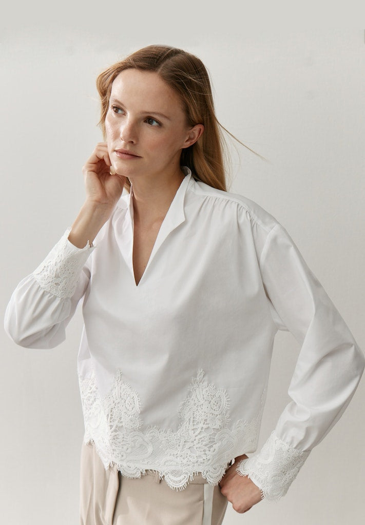 More & More Damen Blusen White
