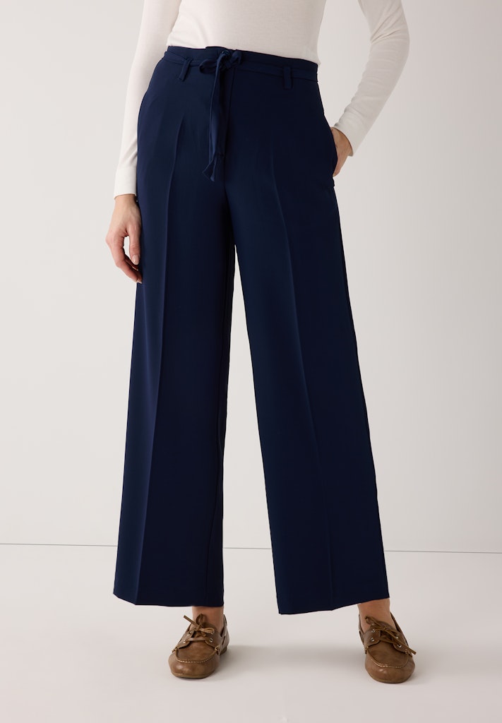 More & More Damen Hosen Classic Bl