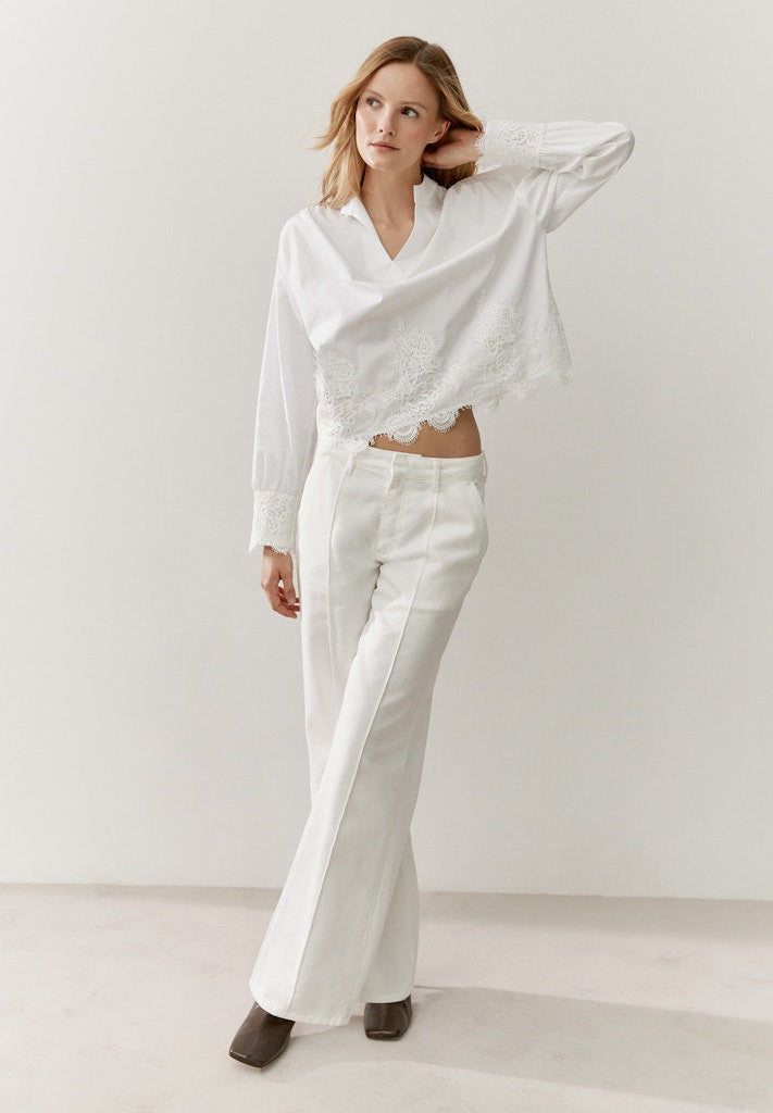 More & More Damen Blusen White