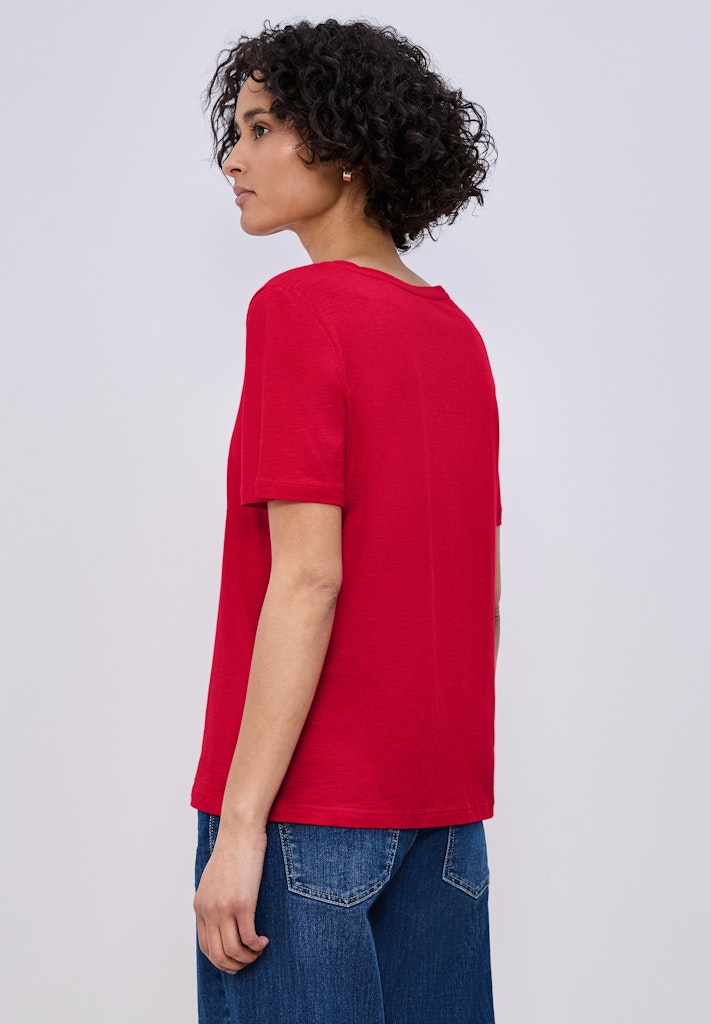 Street One Damen T-Shirts  Salsa Red