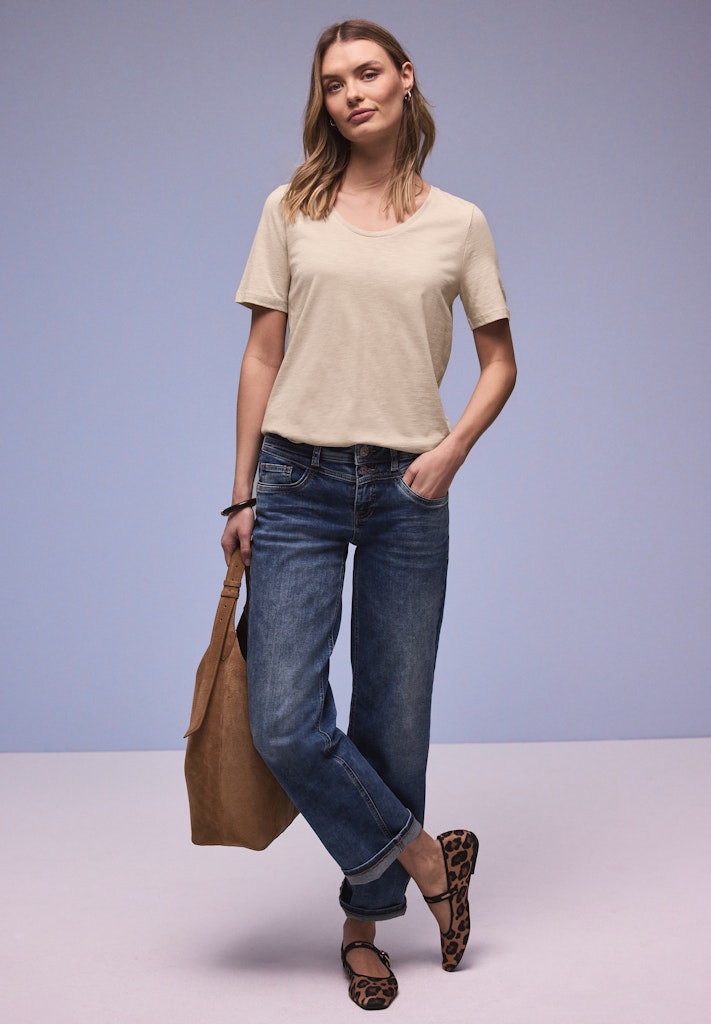 Street One Damen T-Shirts  Cotton Be