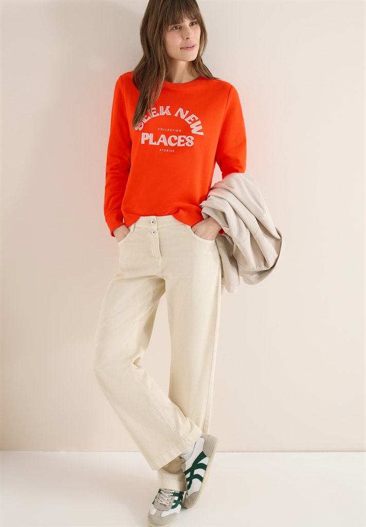 Cecil Damen Pullover Cherry To