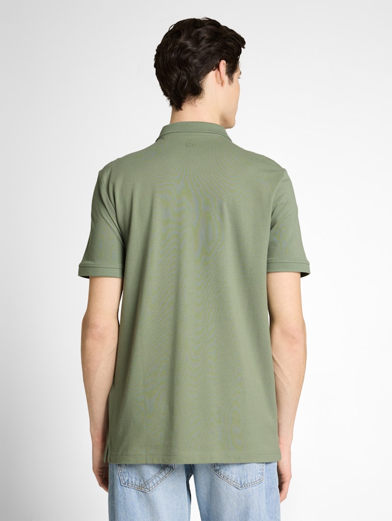 Tom Tailor denim Herren Polo-Shirts Soft Sage