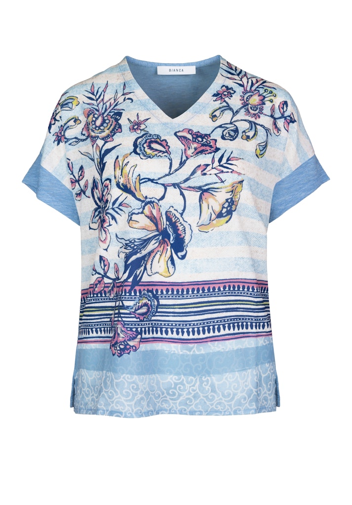 Bianca Damen T-Shirts Blue Mix