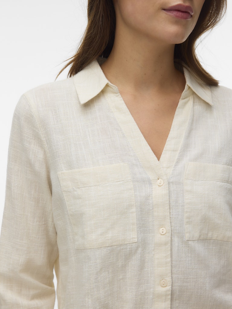 Vero Moda Damen Blusen Silver Lining/S