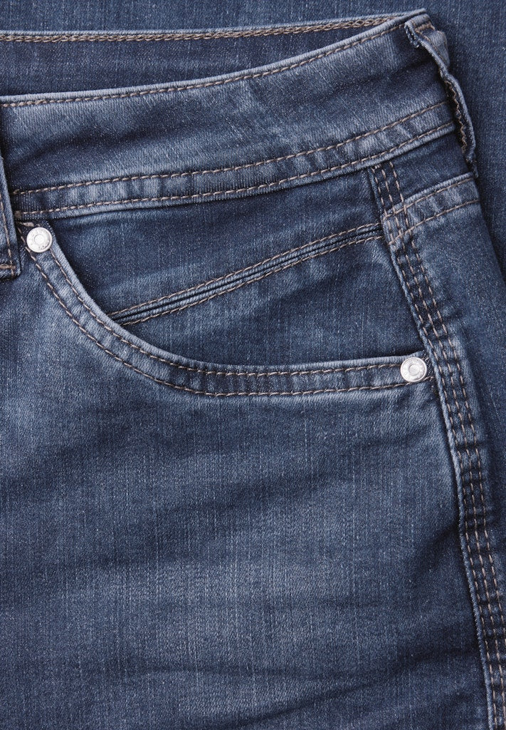 Street One Damen Hosen  Medium Bl