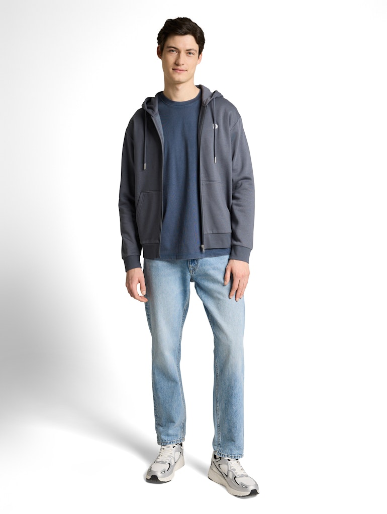 Tom Tailor denim Herren T-Shirts kurz Nighttime Blue