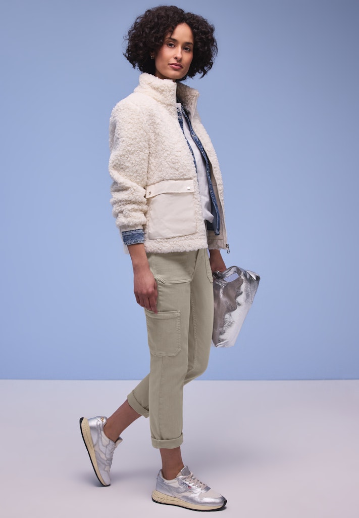 Street One Damen Hosen Beige Was