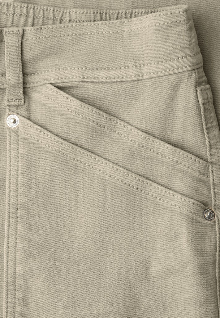 Street One Damen Hosen  Beige Was