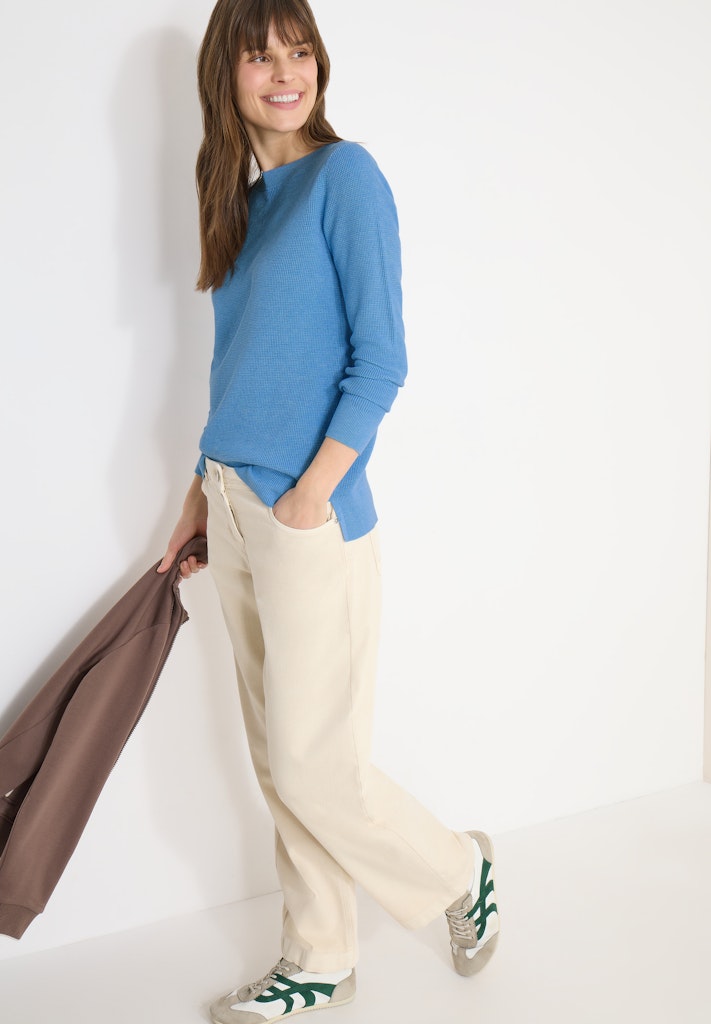 Cecil Damen Pullover  Cloud Blu