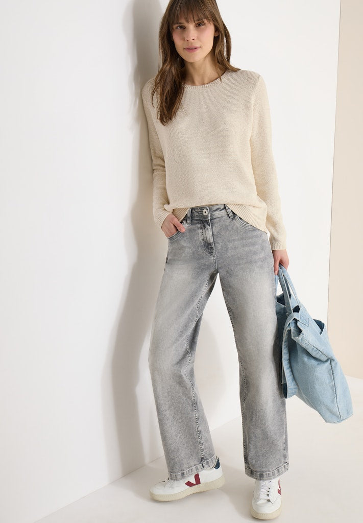 Cecil Damen Pullover Pearl Bei