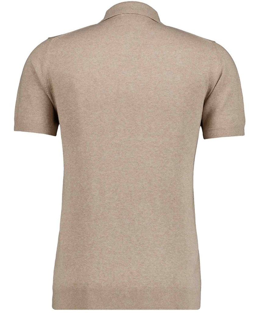 Ragman Herren Polo-Shirts Sand Melan