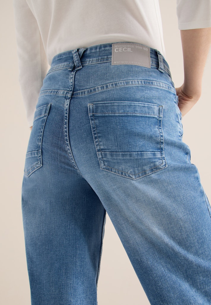 Cecil Damen Hosen  Light Blu