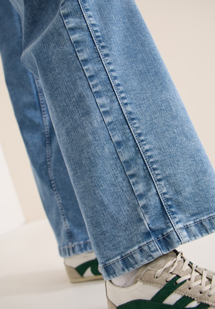 Cecil Damen Hosen Light Blu