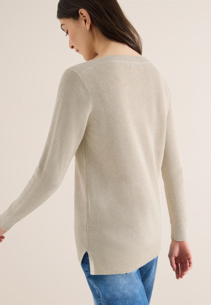 Cecil Damen Pullover Egg Beige