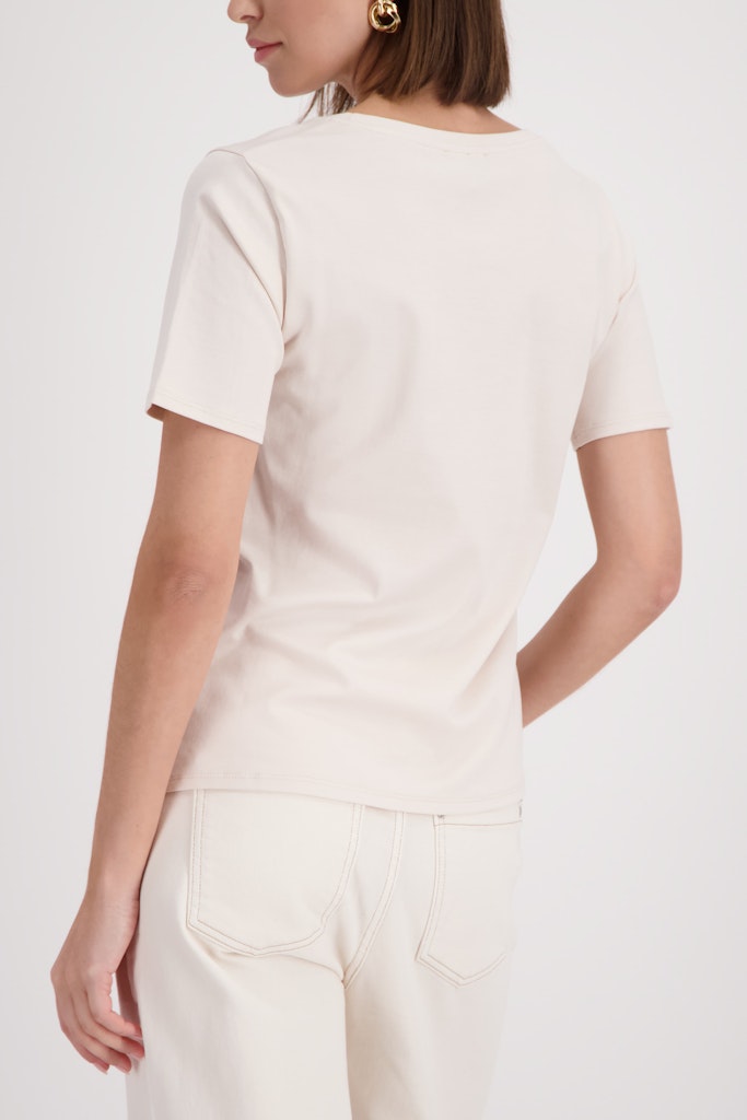 Monari Damen T-Shirts Champagne B