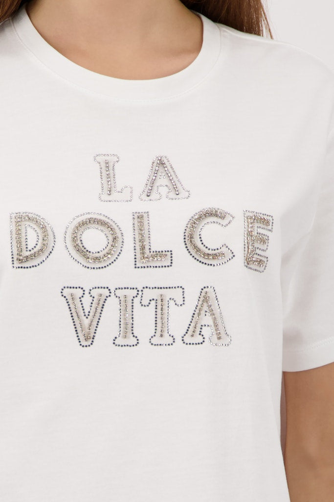 Monari Damen T-Shirts Off-White