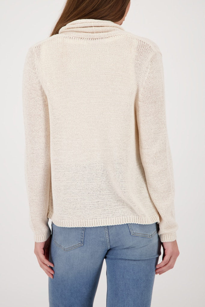 Monari Damen Strickjacken  Champagne B