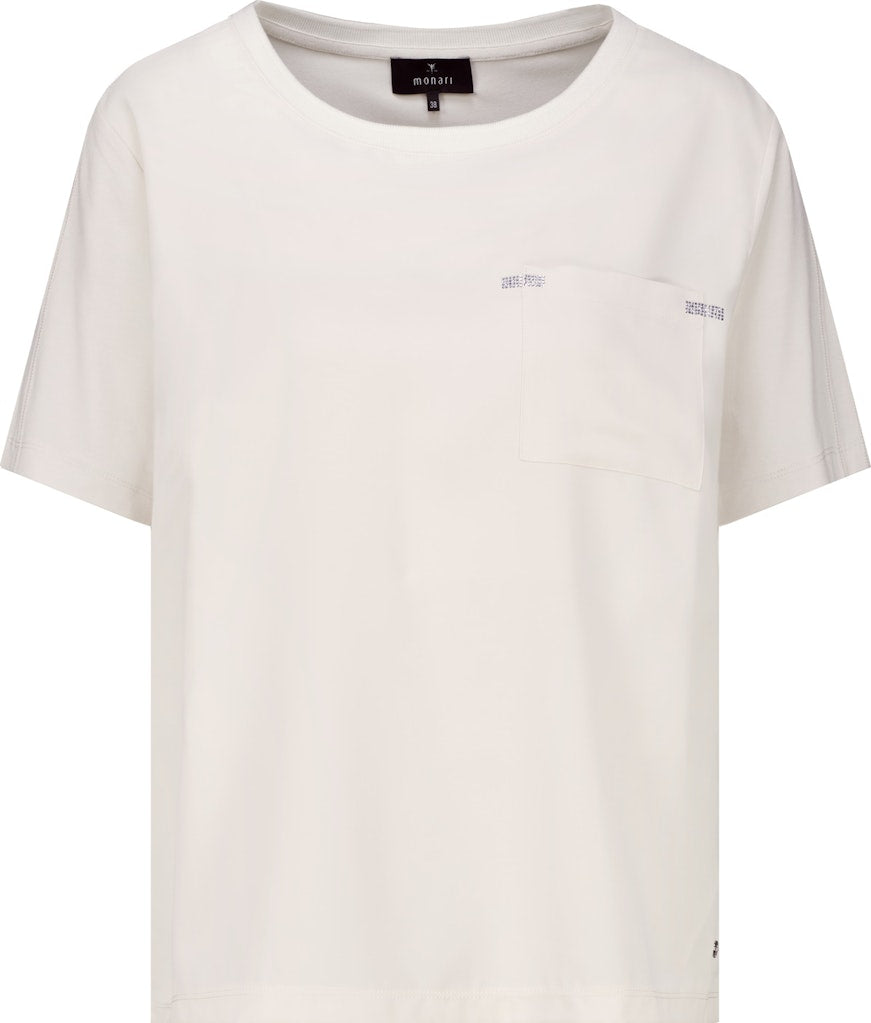 Monari Damen T-Shirts  Champagne B