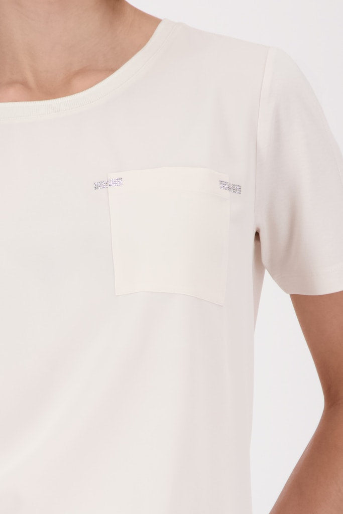 Monari Damen T-Shirts Champagne B