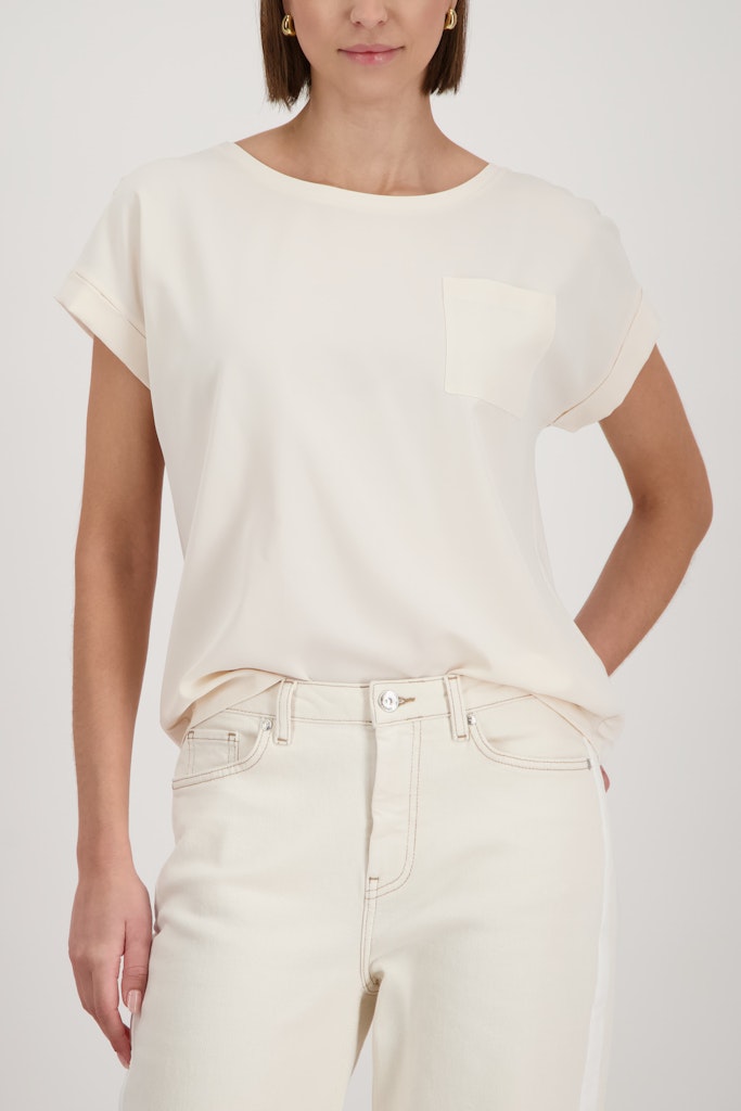 Monari Damen T-Shirts  Champagne B