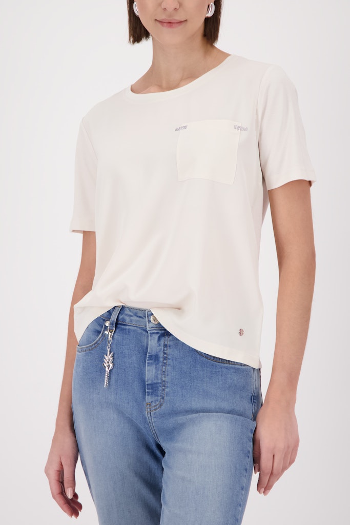 Monari Damen T-Shirts  Champagne B