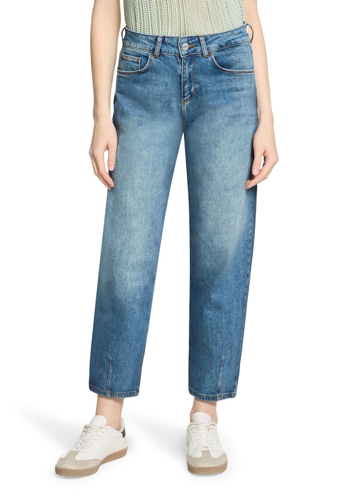 Cartoon Damen Jeans Middle Blue Den