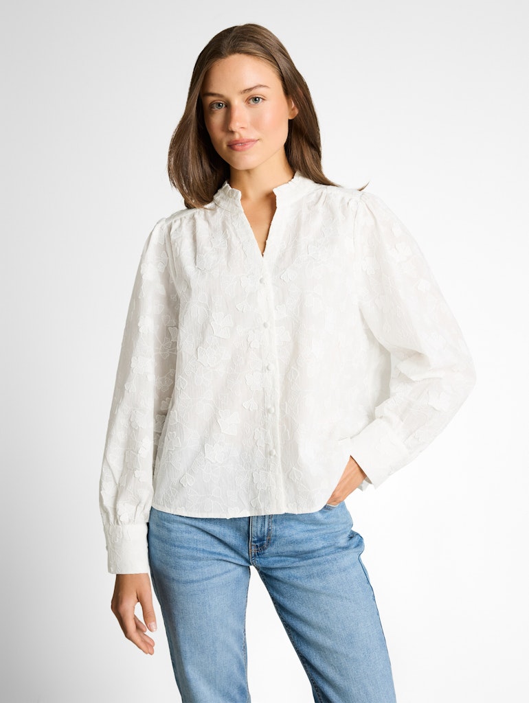 Tom Tailor Damen Blusen White