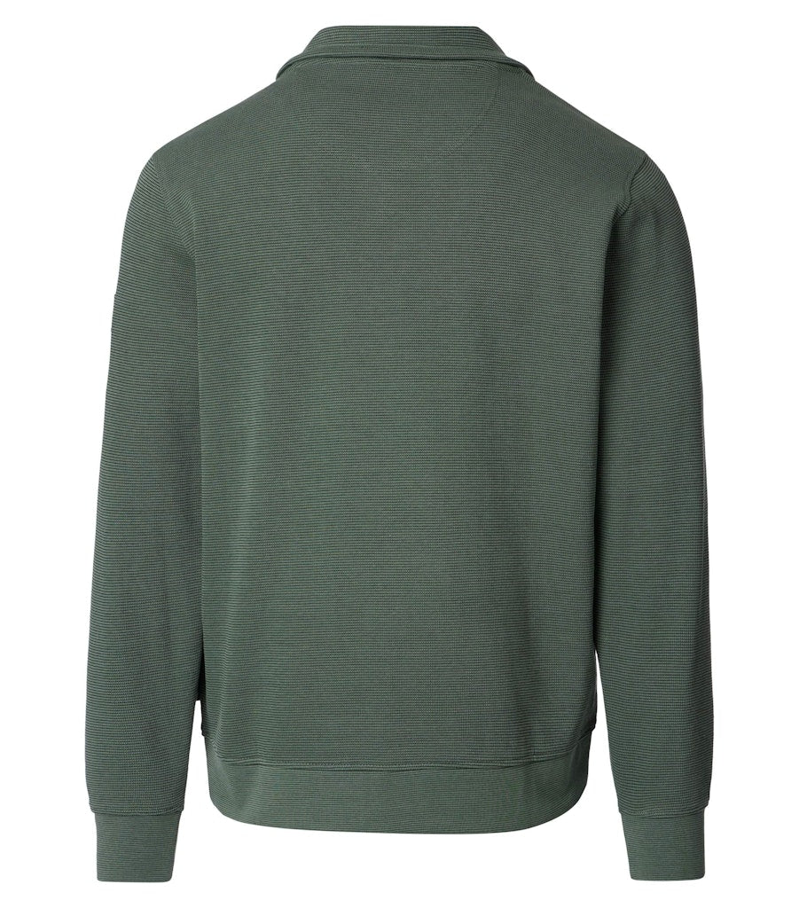 Casa Moda Herren Sweatshirts  Gruen