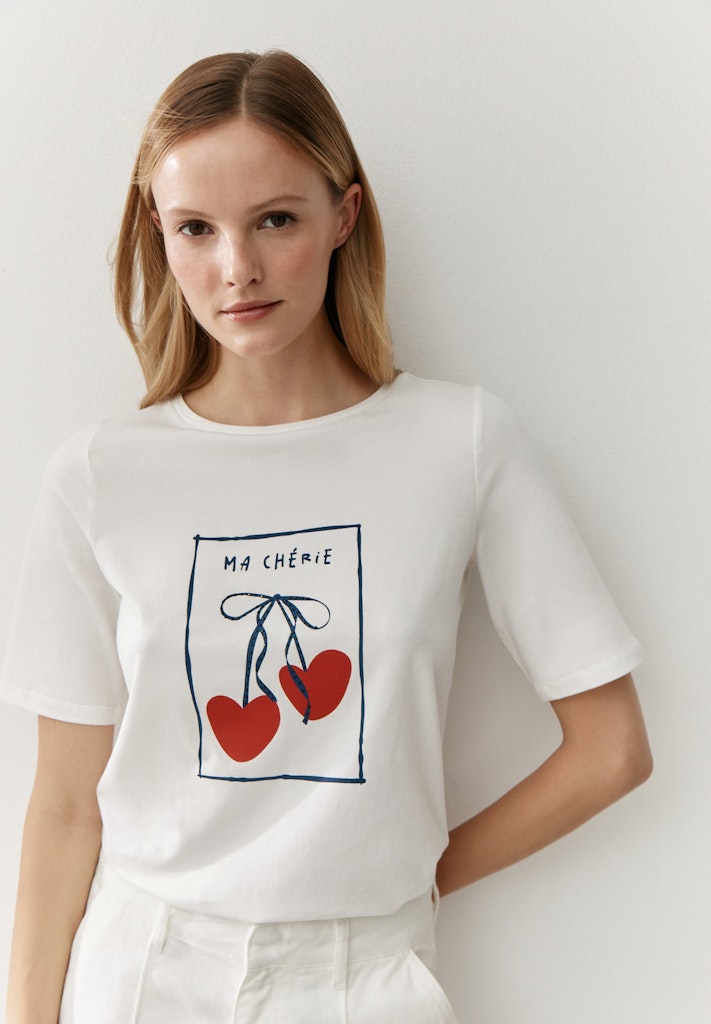 More & More Damen T-Shirts  Off White