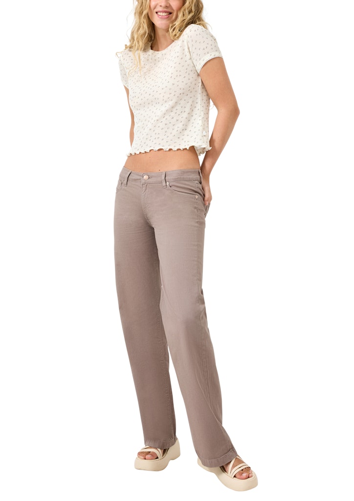 QS by S.Oliver Damen T-Shirts White