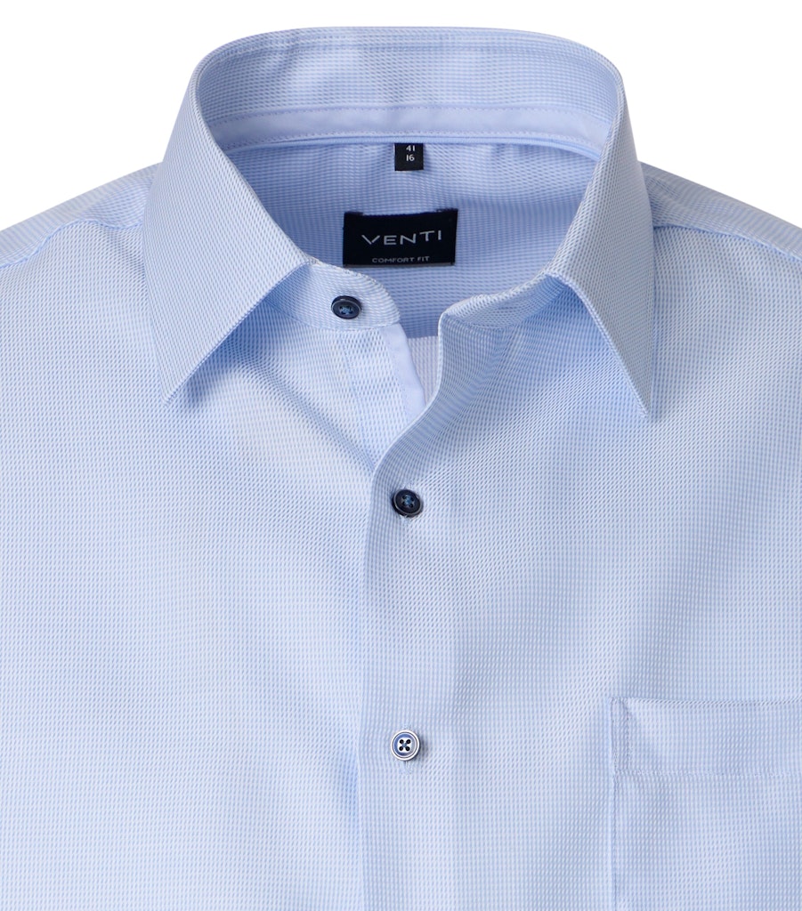 Venti Herren Hemden lang Blau