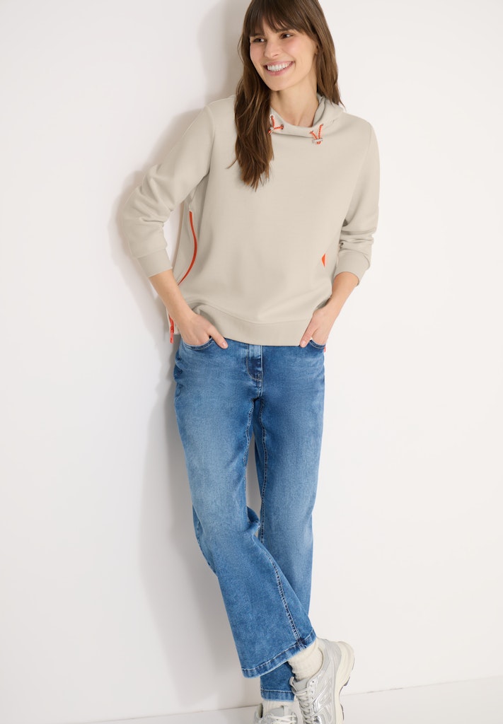 Cecil Damen Pullover  Pearl Bei