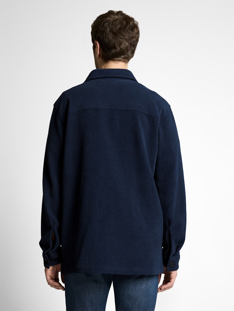 Tom Tailor Herren Hemden lang Sky Captain Blu
