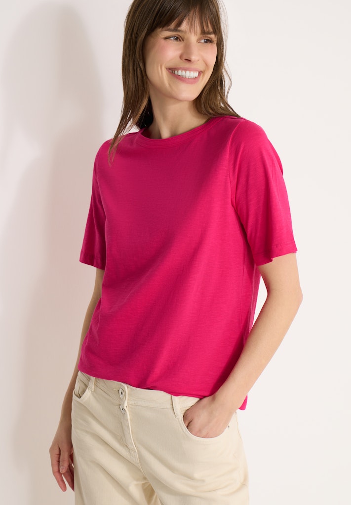 Cecil Damen T-Shirts Beetroot