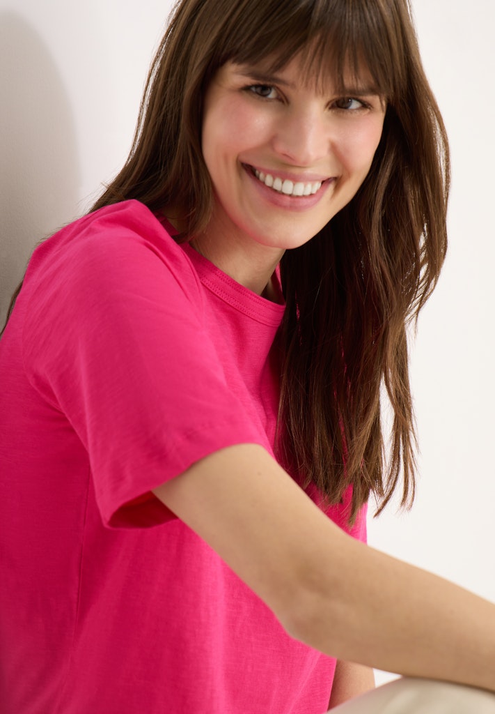 Cecil Damen T-Shirts Beetroot