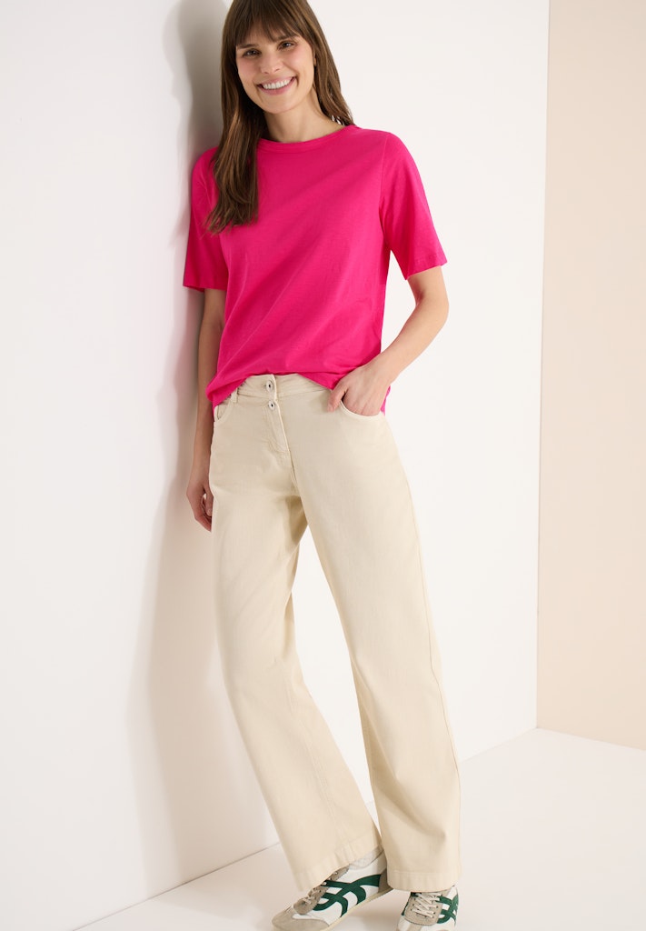 Cecil Damen T-Shirts  Beetroot