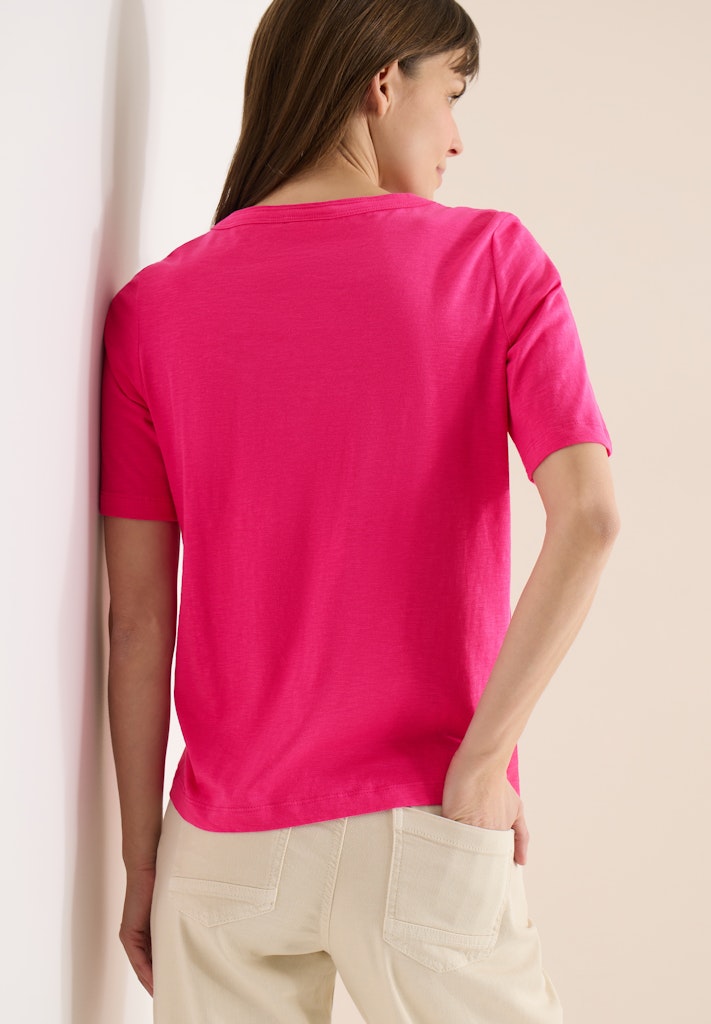 Cecil Damen T-Shirts  Beetroot