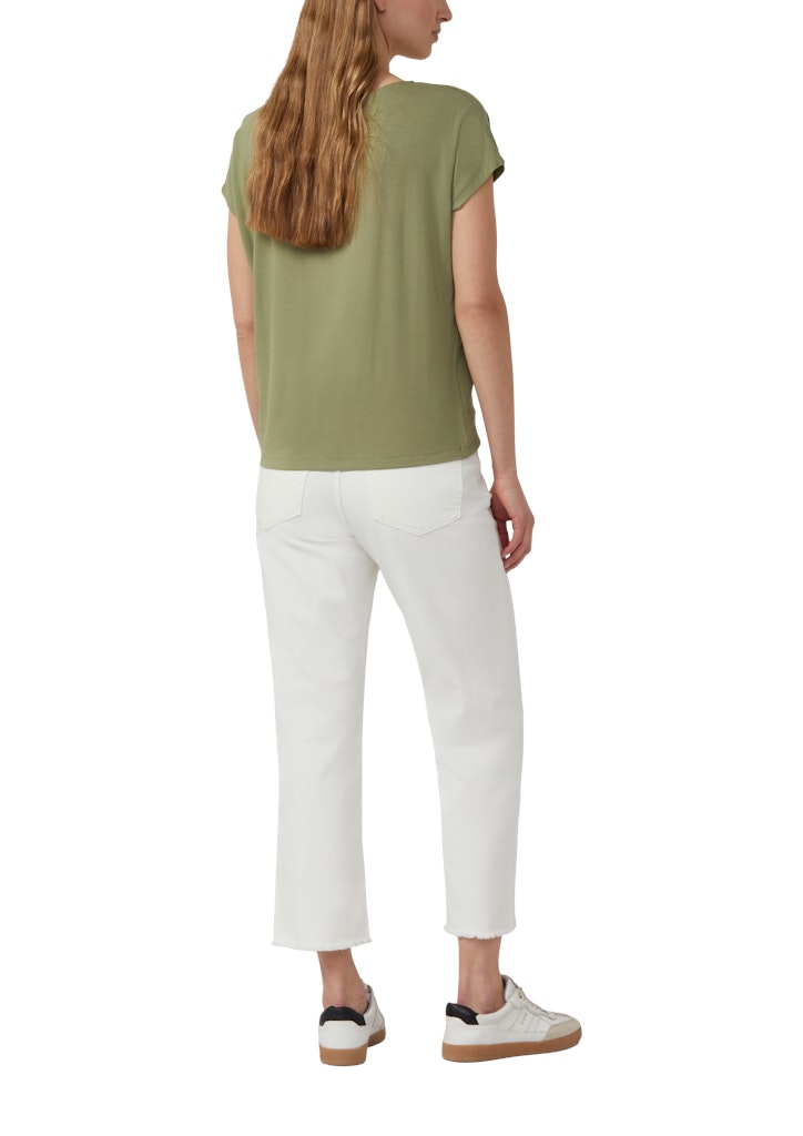 S. Oliver red Damen T-Shirts Green