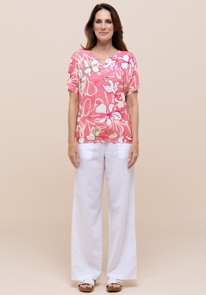 Bianca Damen T-Shirts Red Mix
