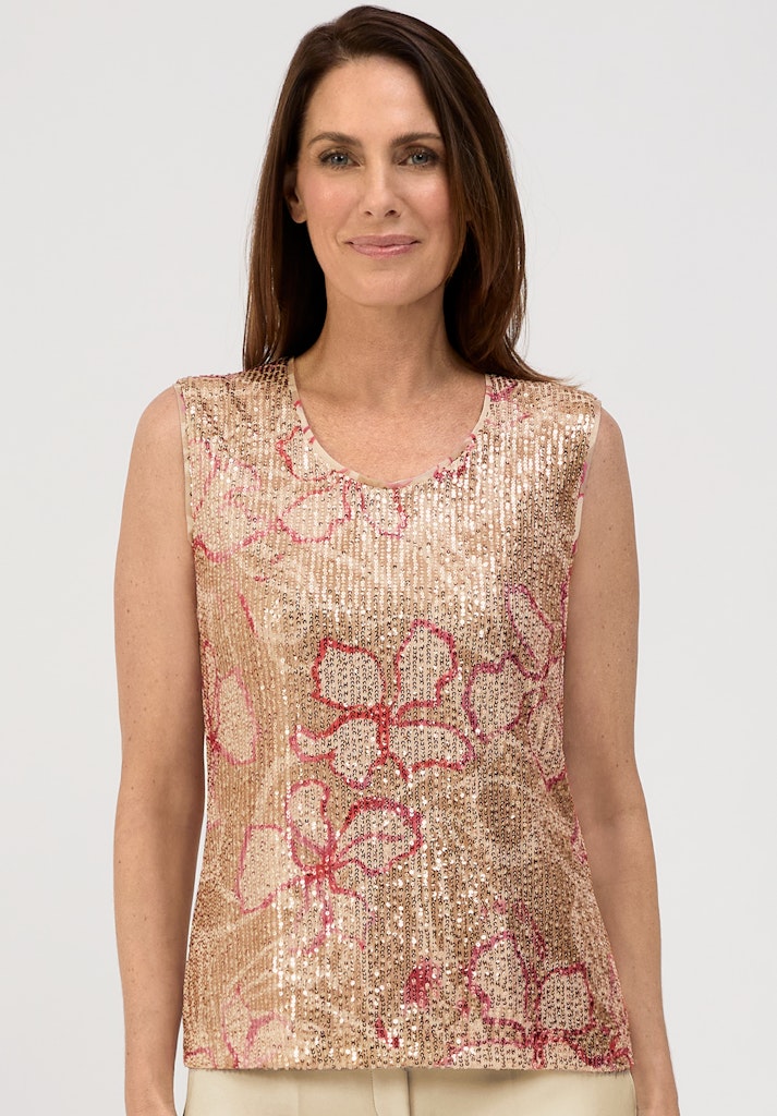 Bianca Damen T-Shirts Red Mix